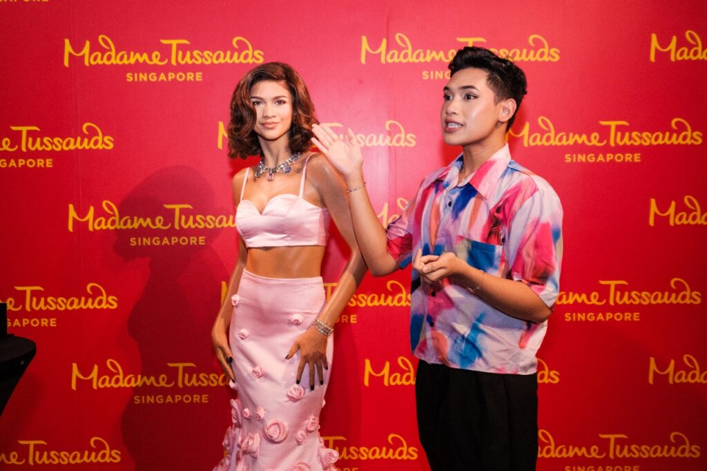 Madame Tussauds Singapore Unveils Zendaya Wax Figure in Stunning SAG Awards Look